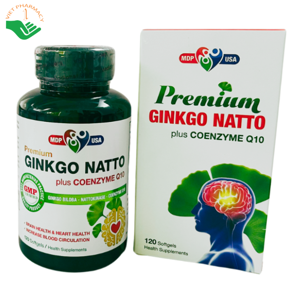 Viên uống Ginkgo Natto Plus Coenzyme Q10